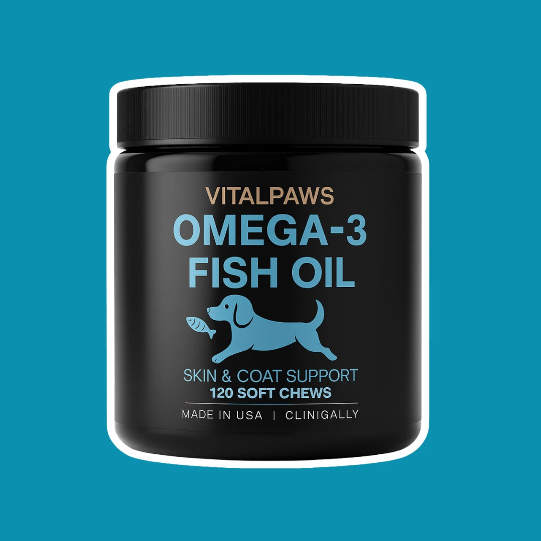 Omega-3 Chews for Dogs – Skin & Coat Support