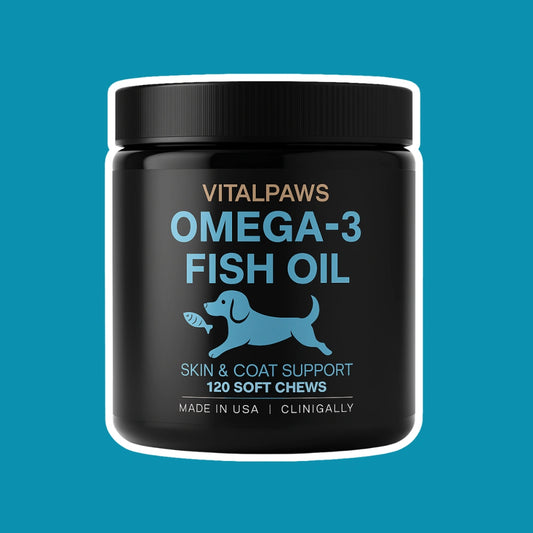 Omega-3 Chews for Dogs – Skin & Coat Support