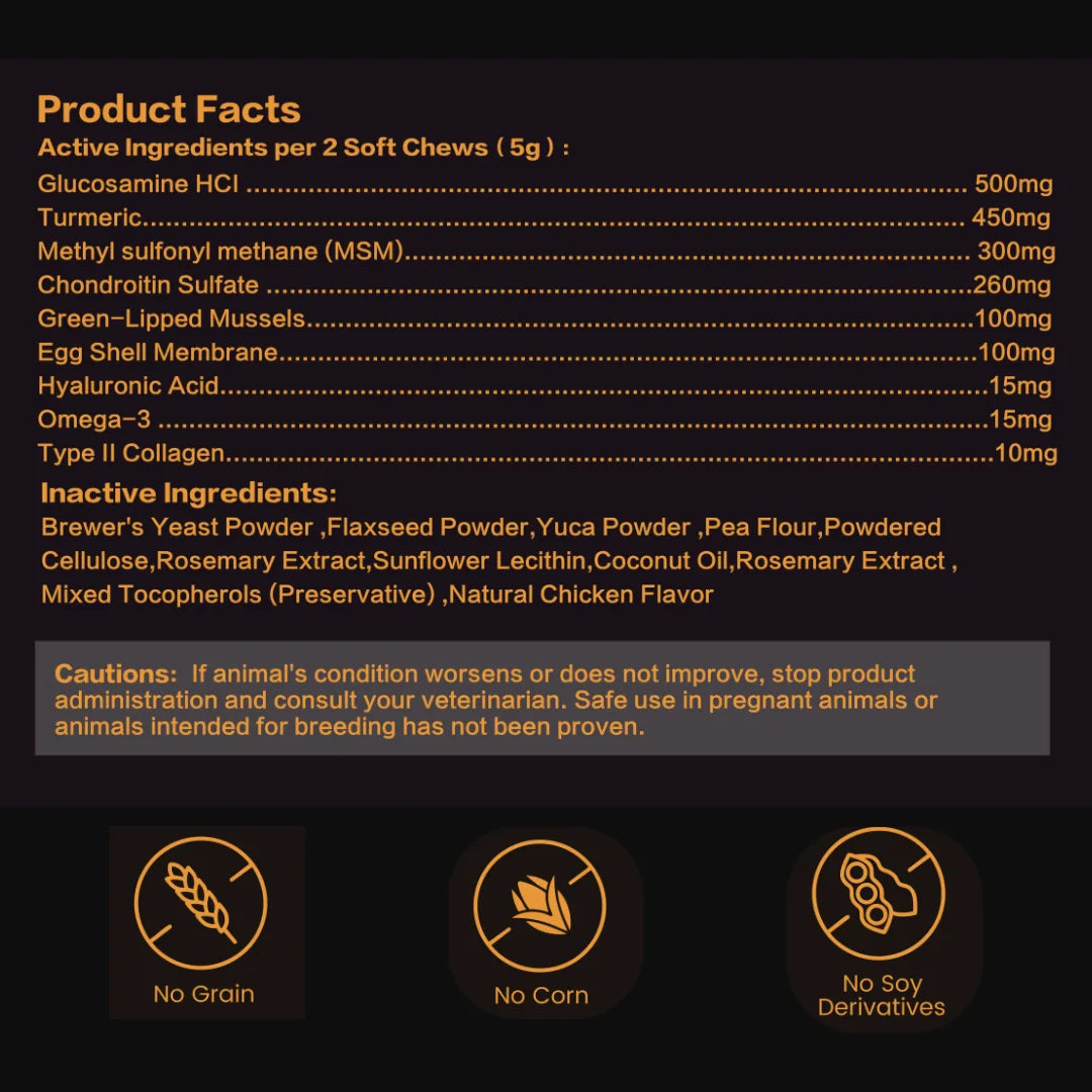 Hip & Joint Chews – Natural Joint & Mobility Support for Dogs