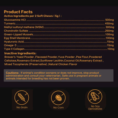 Hip & Joint Chews – Natural Joint & Mobility Support for Dogs
