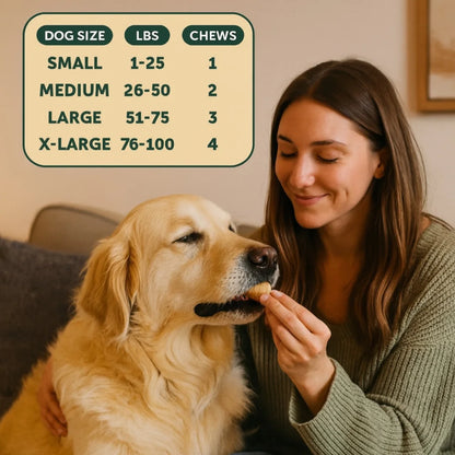 Calming Chews for Dogs – Natural Stress & Relaxation Support